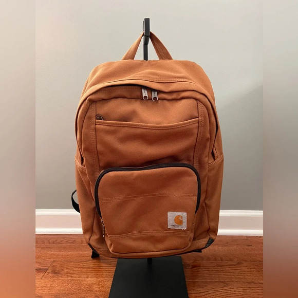 Carhartt Other - Carhartt Legacy Classic Work Nylon Canvas Backpack Brown 23L Single-Compartment
